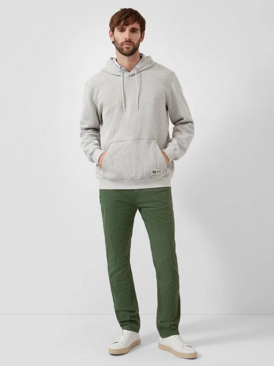 Foto van product Normale broek van stretchkatoen in een worker-stijl s.Oliver olijfgroen