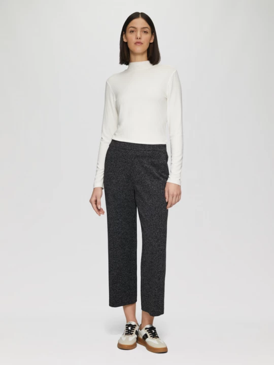 Foto van product Normale pasvorm: viscosemix culottes s.Oliver zwart