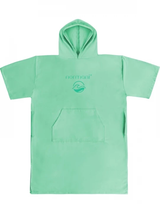Foto van product normani Badjas kort 'Siargao' mintgroen