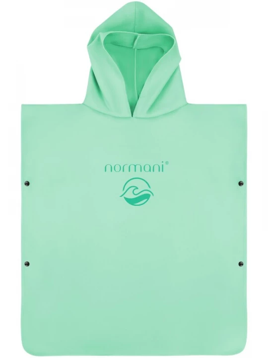 Foto van product normani Badjas ' Manati ' mintgroen