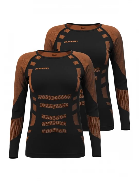 Foto van product normani Basislaag oranje / zwart