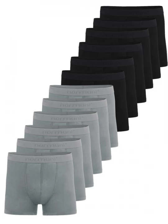 Foto van product normani Boxershorts antraciet / zwart
