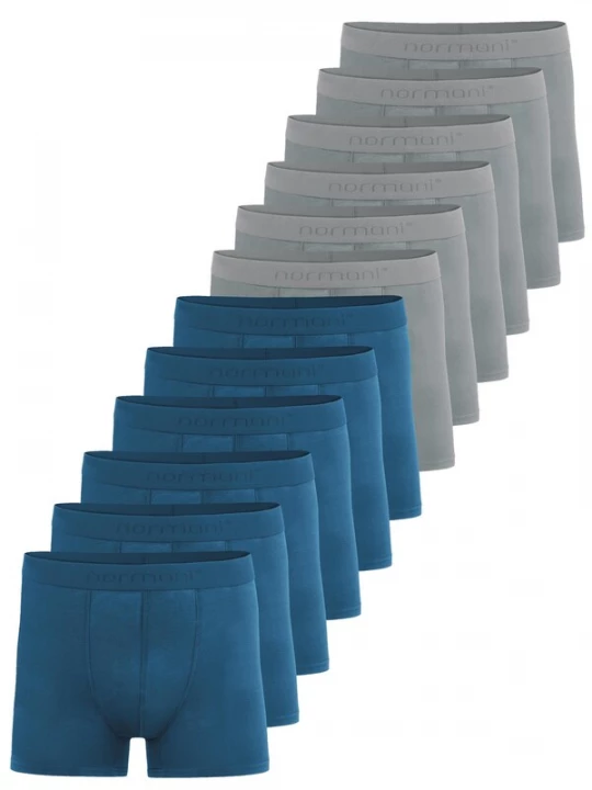 Foto van product normani Boxershorts blauw / antraciet
