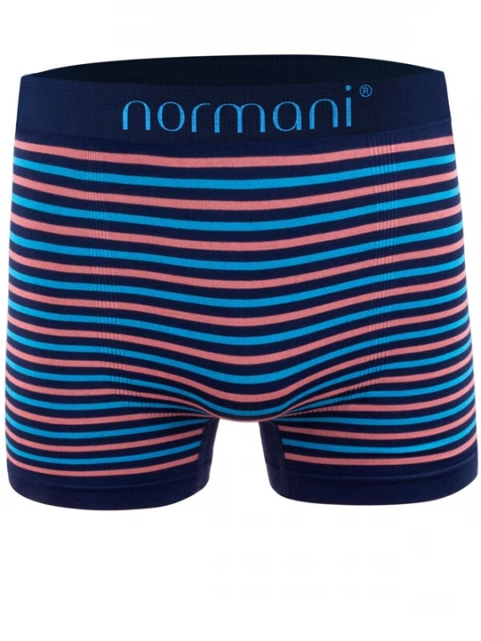 Foto van product normani Boxershorts blauw / donkerblauw / oranje
