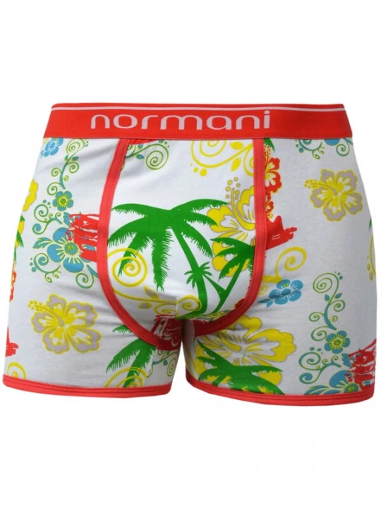 Foto van product normani Boxershorts geel / groen / rood / wit
