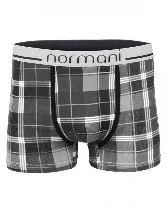 Foto van product normani Boxershorts grijs / zwart / wit