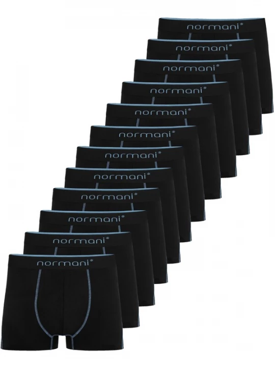 Foto van product normani Boxershorts lichtblauw / zwart