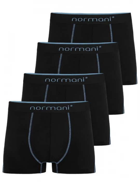 Foto van product normani Boxershorts lichtblauw / zwart