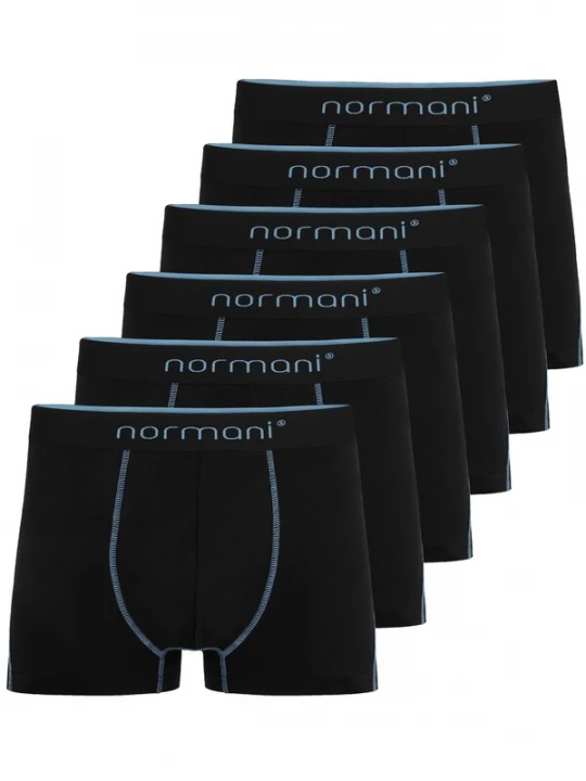 Foto van product normani Boxershorts lichtblauw / zwart