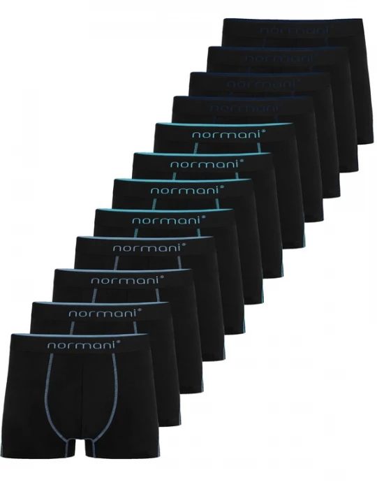 Foto van product normani Boxershorts lichtblauw / zwart