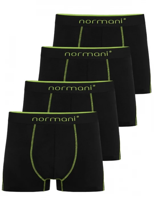 Foto van product normani Boxershorts limoen / zwart