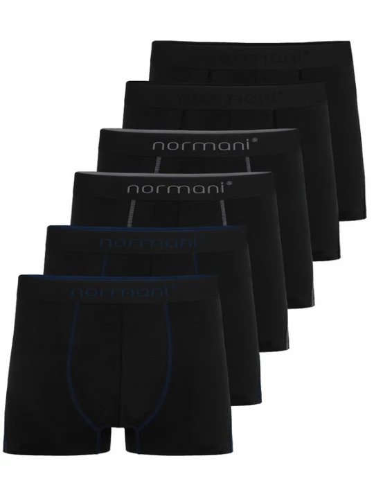 Foto van product normani Boxershorts navy / grijs / zwart