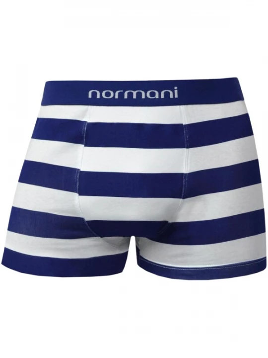 Foto van product normani Boxershorts navy / wit