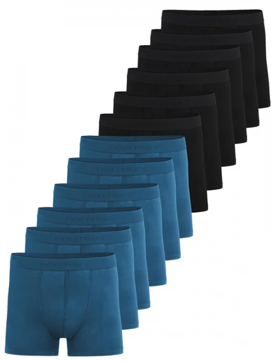Foto van product normani Boxershorts petrol / zwart