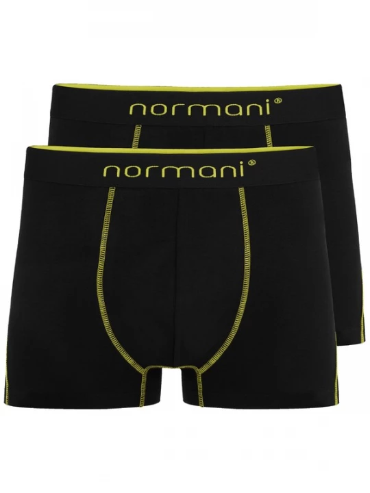 Foto van product normani Boxershorts ' Stanley ' geel / zwart