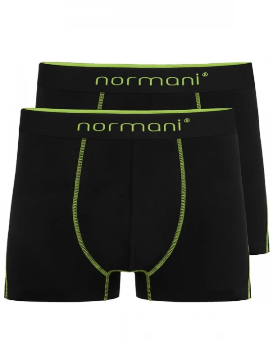 Foto van product normani Boxershorts 'Stanley' groen / zwart