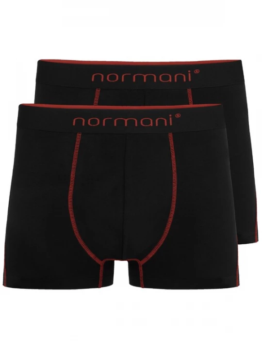 Foto van product normani Boxershorts 'Stanley' rood / zwart