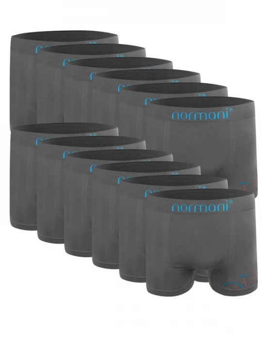 Foto van product normani Boxershorts turquoise / antraciet