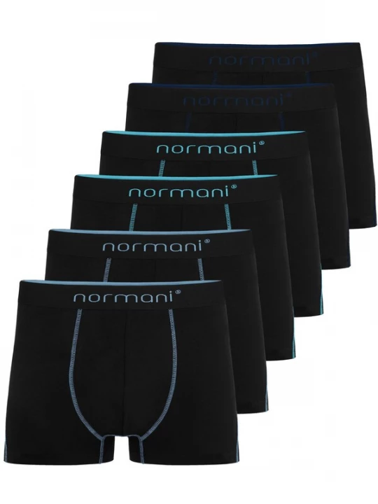 Foto van product normani Boxershorts turquoise / donkerblauw