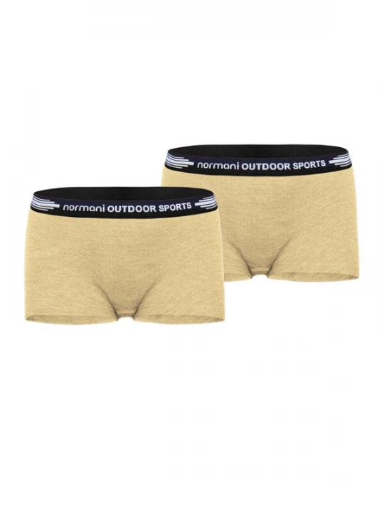 Foto van product normani Broekje 'Morwell' beige / zwart