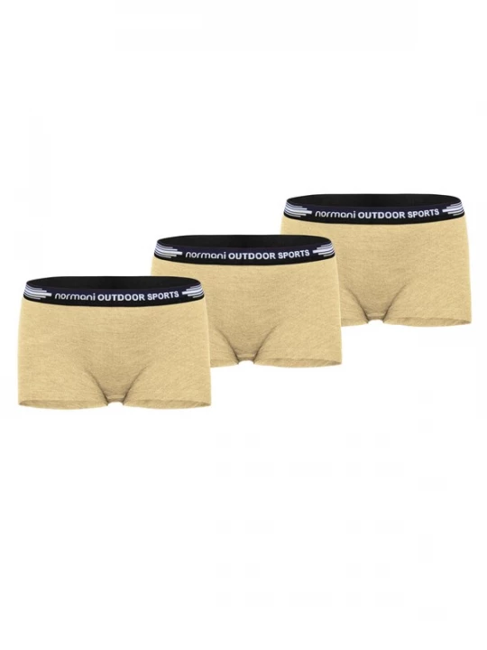 Foto van product normani Broekje 'Morwell' beige / zwart / wit