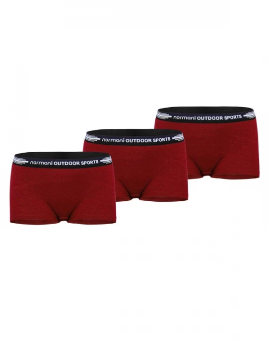 Foto van product normani Broekje 'Morwell' rood / zwart / wit