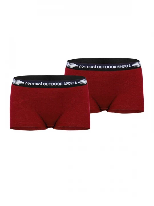 Foto van product normani Broekje 'Morwell' rood / zwart / wit