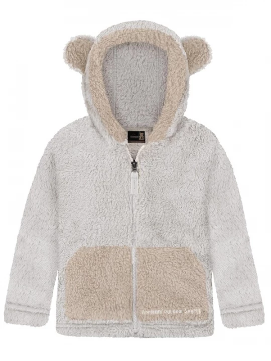 Foto van product normani Fleece jas 'Barvas' crème / lichtbeige
