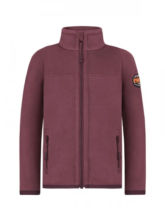 Foto van product normani Fleece jas oranje / rood