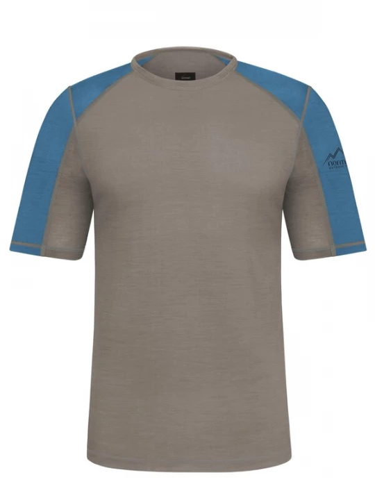 Foto van product normani Functioneel shirt 'Busselton' cyaan blauw / grijs