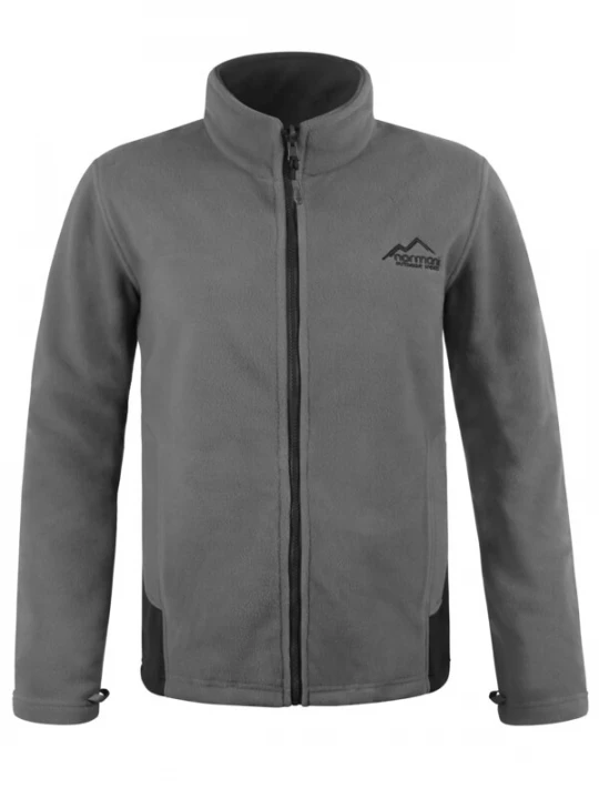 Foto van product normani Funktionele fleece-jas 'Ivalo' grijs / zwart