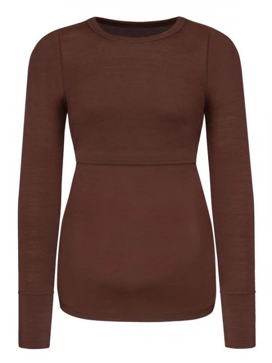 Foto van product normani Shirt 'Cambria' bruin