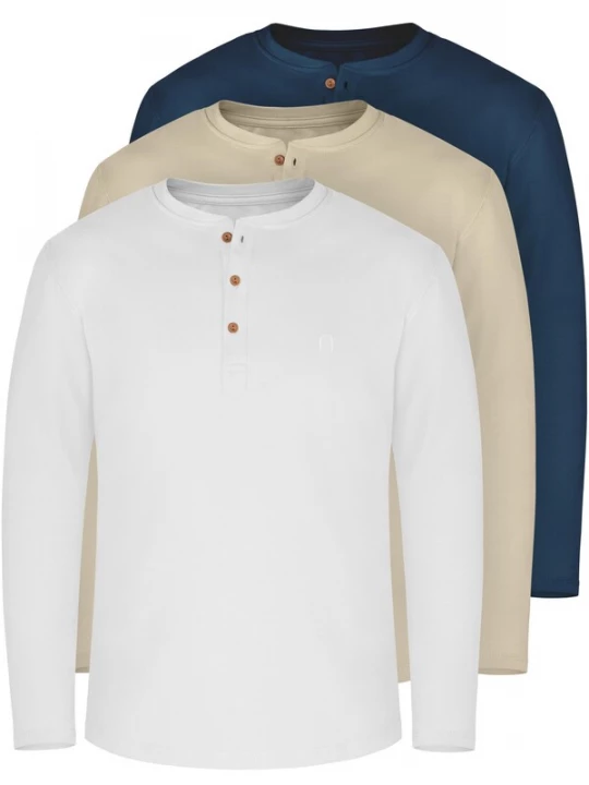 Foto van product normani Shirt 'Neuville' beige / marine / wit