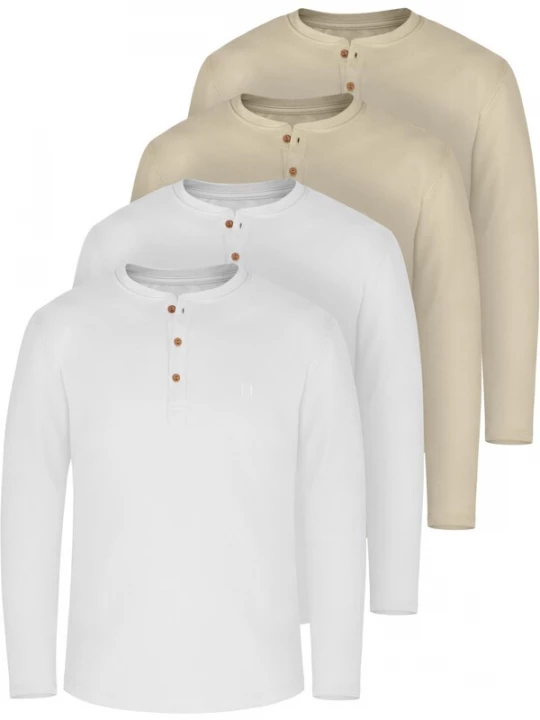 Foto van product normani Shirt 'Neuville' beige / offwhite