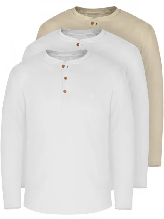 Foto van product normani Shirt 'Neuville' beige / wit