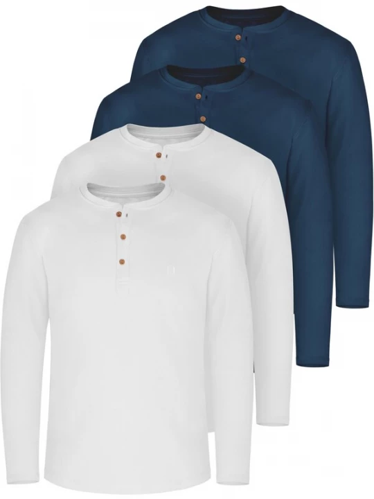Foto van product normani Shirt 'Neuville' marine / offwhite