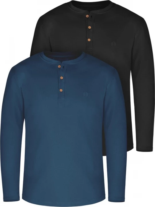 Foto van product normani Shirt 'Neuville' marine / zwart