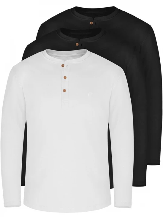 Foto van product normani Shirt 'Neuville' zwart / wit