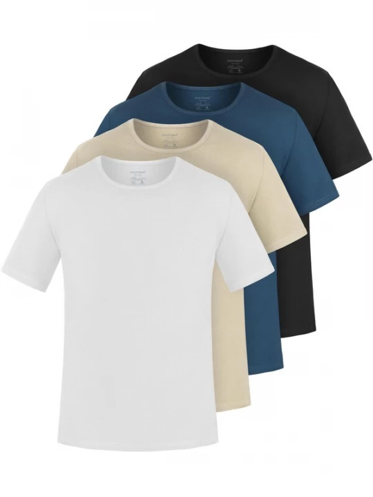Foto van product normani Shirt 'Nyons' beige / marine / zwart / eierschaal