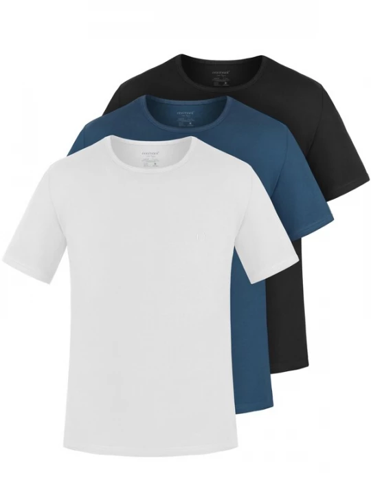 Foto van product normani Shirt ' Nyons ' donkerblauw / zwart / wit