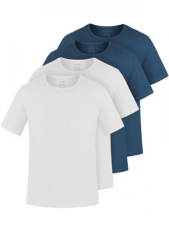 Foto van product normani Shirt 'Nyons' marine / eierschaal