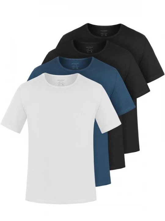 Foto van product normani Shirt 'Nyons' marine / zwart / eierschaal