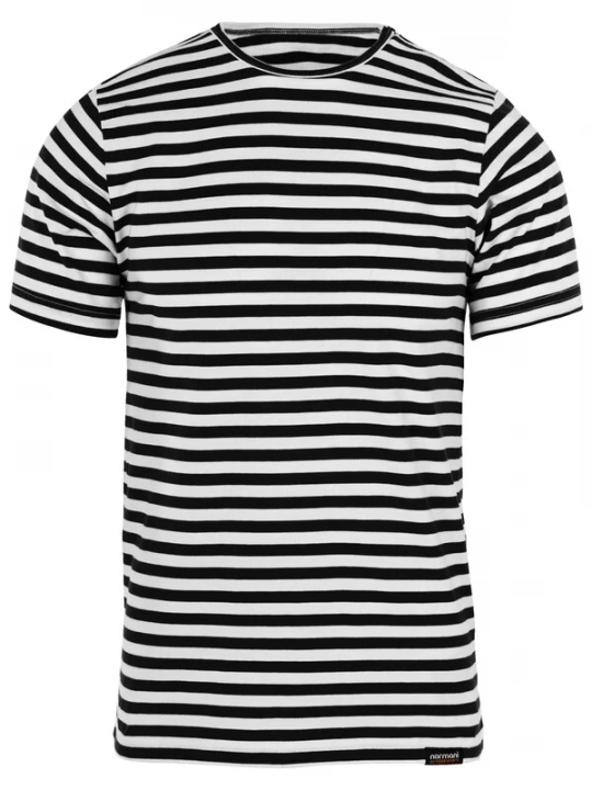 Foto van product normani Shirt ' Моskau ' zwart / wit
