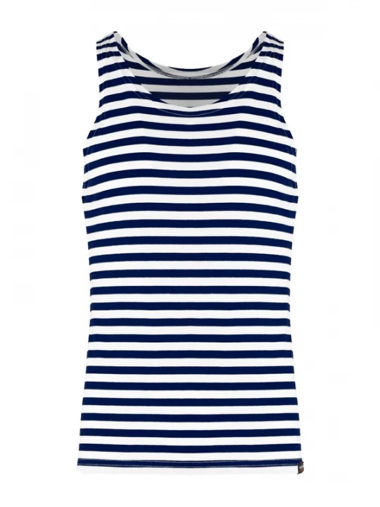 Foto van product normani Shirt 'Wolgadelta' marine / wit