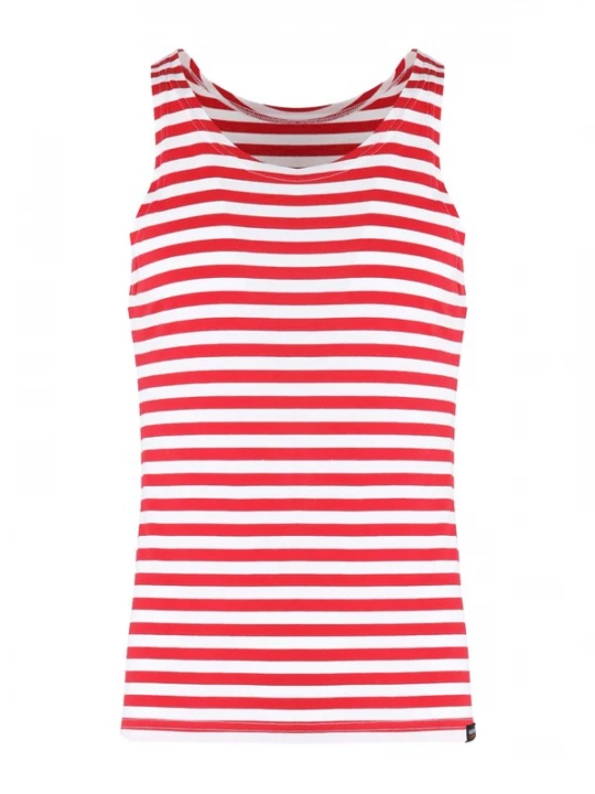 Foto van product normani Shirt 'Wolgadelta' rood / wit