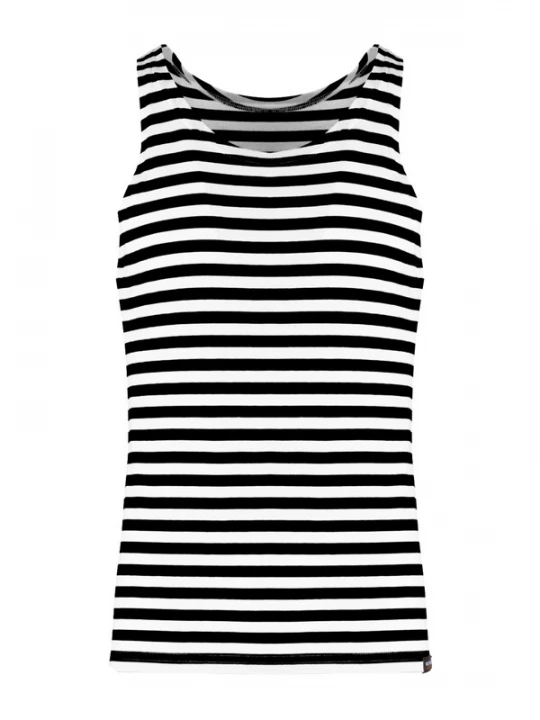 Foto van product normani Shirt 'Wolgadelta' zwart / wit