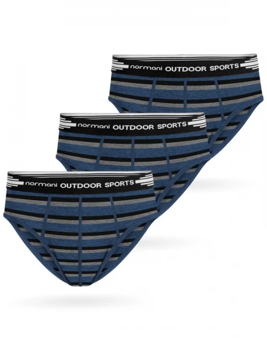 Foto van product normani Slip navy / grijs / zwart