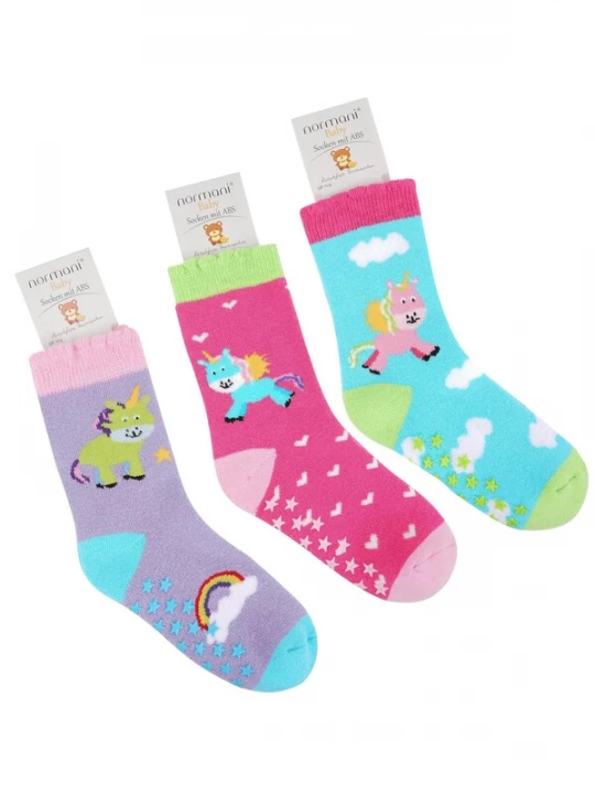 Foto van product normani Sokken aqua / groen / pastellila / pink