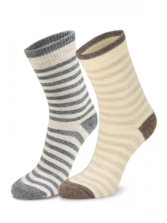 Foto van product normani Sokken beige / bruin / grijs