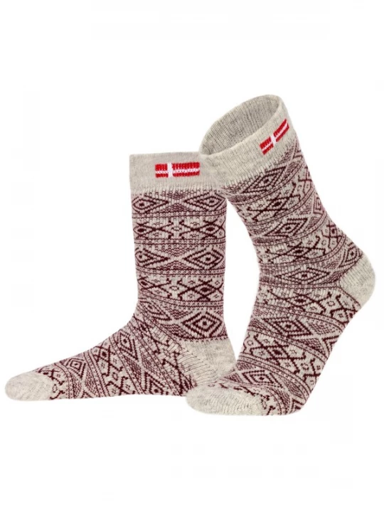 Foto van product normani Sokken beige / lila